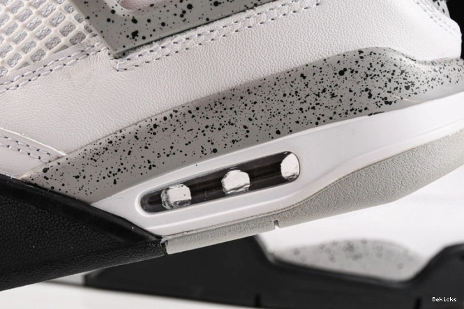 Reps BK “white cement” 840606-192 og jordan 4 air 1207